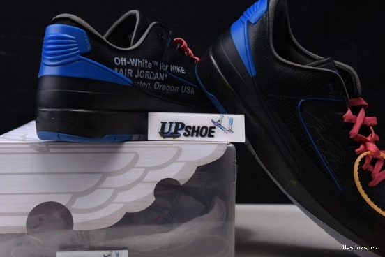 O-W Air Black DJ4375-004 Blue Retro Low DJ4375-004 Jordan 2 SP 0607